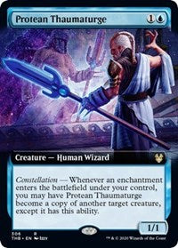 Protean Thaumaturge (Extended Art) [Theros Beyond Death] | Galactic Gamez