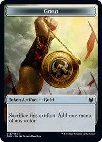 Gold Token [Theros Beyond Death] | Galactic Gamez