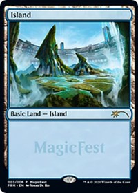 Island (2020) [MagicFest Cards] | Galactic Gamez