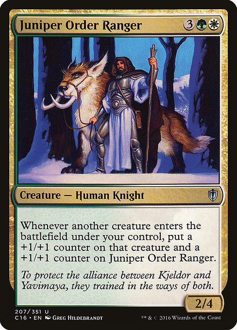 Juniper Order Ranger [Commander 2016] | Galactic Gamez