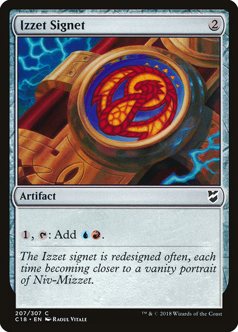 Izzet Signet [Commander 2018] | Galactic Gamez