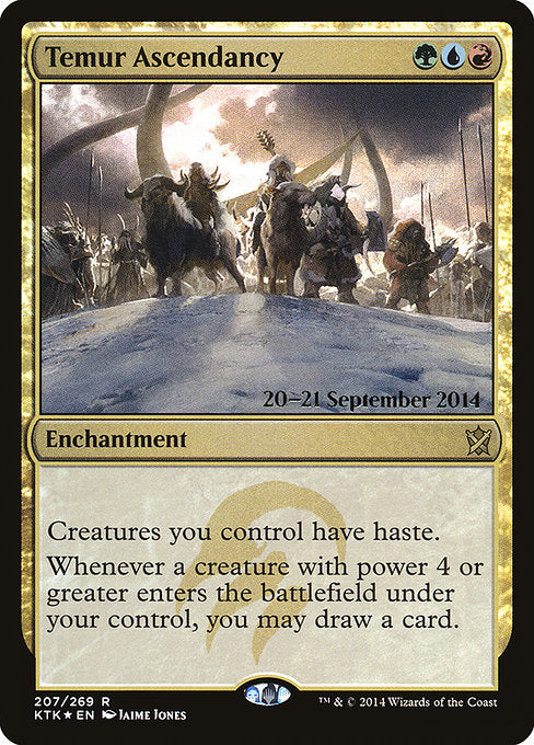 Temur Ascendancy [Khans of Tarkir Promos] | Galactic Gamez