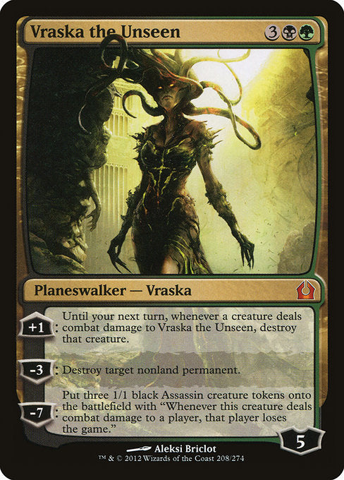 Vraska the Unseen [Return to Ravnica] | Galactic Gamez