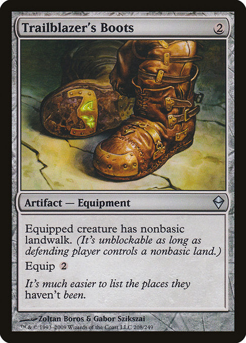 Trailblazer's Boots [Zendikar] | Galactic Gamez