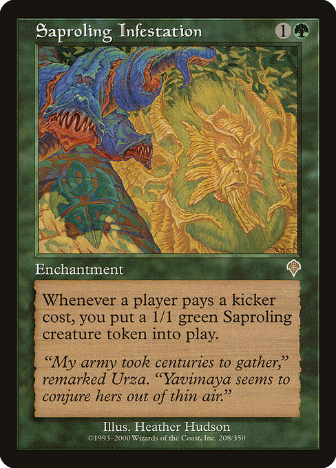 Saproling Infestation [Invasion] | Galactic Gamez