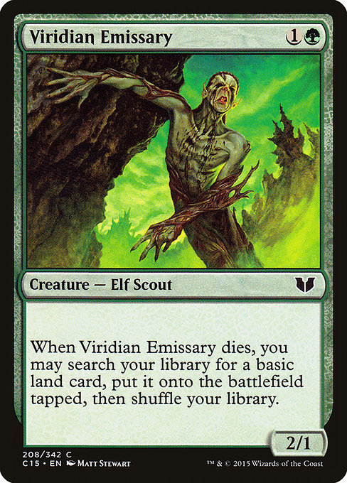 Viridian Emissary [Commander 2015] | Galactic Gamez