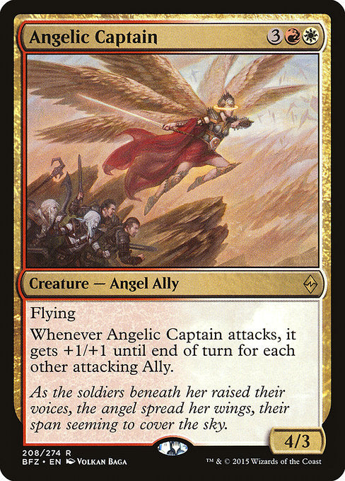 Angelic Captain [Battle for Zendikar] | Galactic Gamez