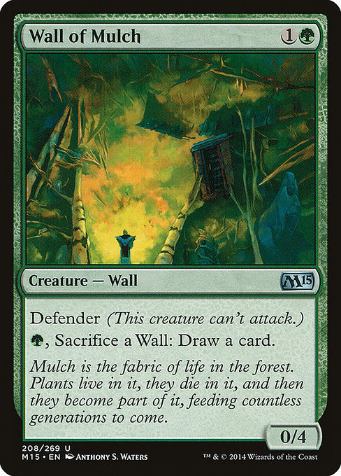 Wall of Mulch [Magic 2015] | Galactic Gamez