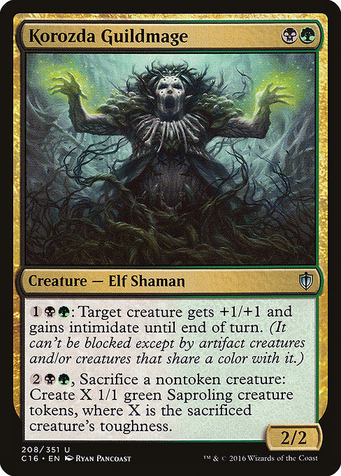 Korozda Guildmage [Commander 2016] | Galactic Gamez