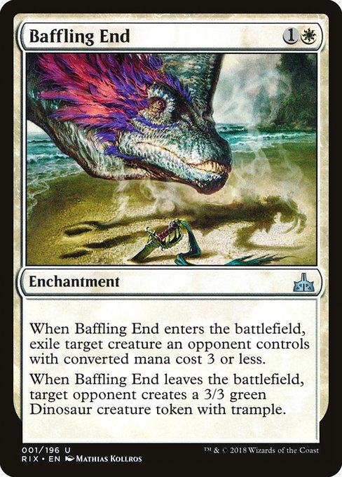 Baffling End [Rivals of Ixalan] | Galactic Gamez