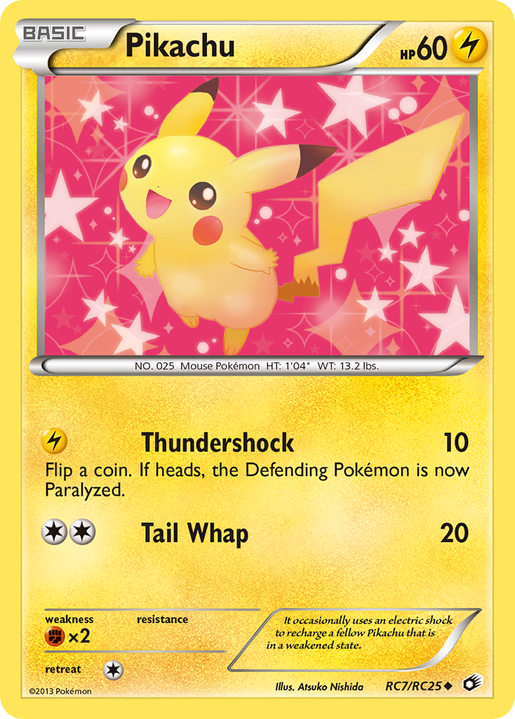 Pikachu (RC7/RC25) [Black & White: Legendary Treasures] | Galactic Gamez