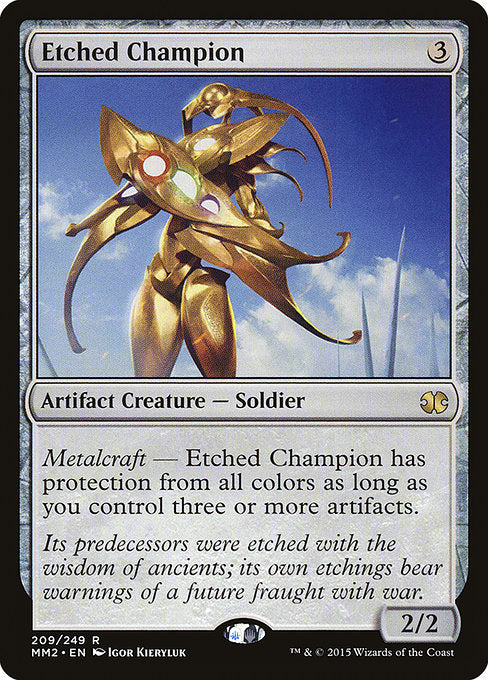 Etched Champion [Modern Masters 2015] | Galactic Gamez