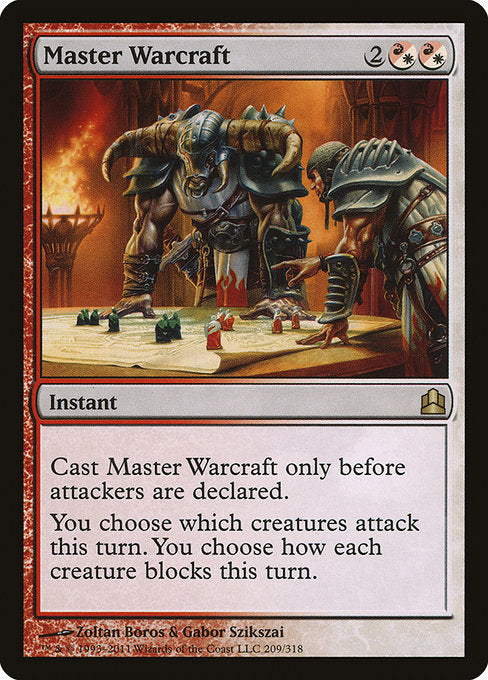 Master Warcraft [Commander 2011] | Galactic Gamez