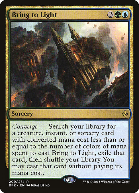 Bring to Light [Battle for Zendikar] | Galactic Gamez