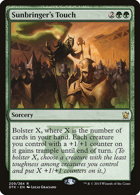 Sunbringer's Touch [Dragons of Tarkir] | Galactic Gamez