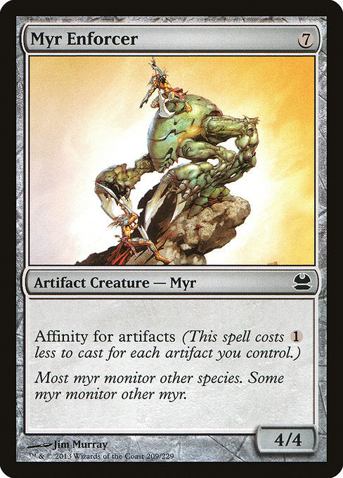 Myr Enforcer [Modern Masters] | Galactic Gamez