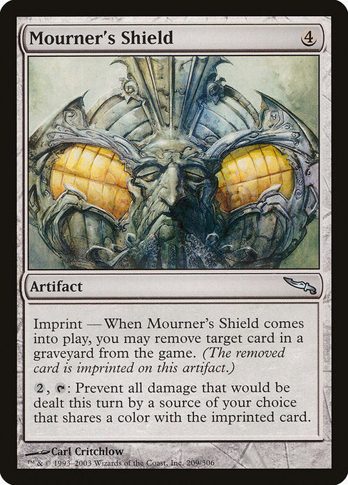 Mourner's Shield [Mirrodin] | Galactic Gamez