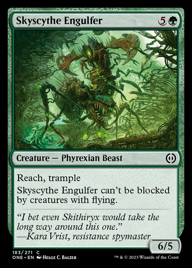 Skyscythe Engulfer [Phyrexia: All Will Be One] | Galactic Gamez