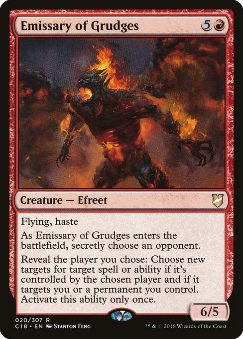 Emissary of Grudges [Commander 2018] | Galactic Gamez