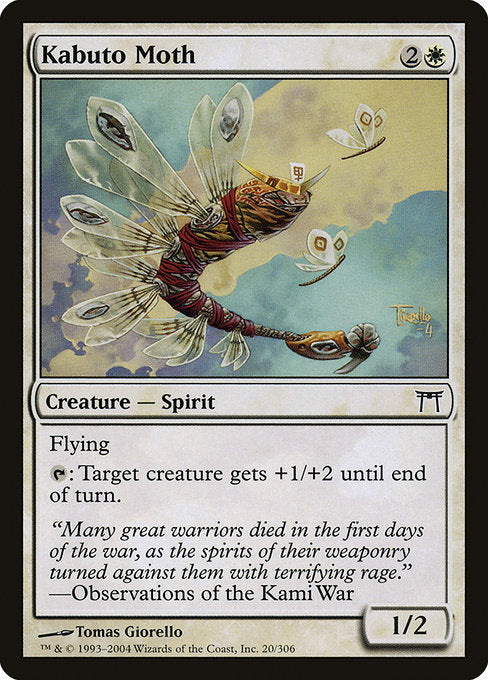 Kabuto Moth [Champions of Kamigawa] | Galactic Gamez