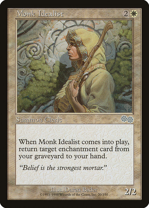 Monk Idealist [Urza's Saga] | Galactic Gamez