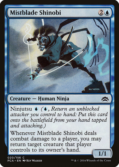 Mistblade Shinobi [Planechase Anthology] | Galactic Gamez
