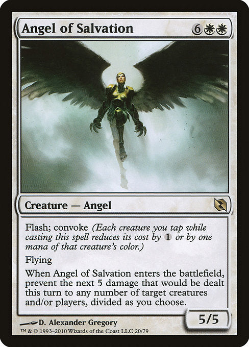 Angel of Salvation [Duel Decks: Elspeth vs. Tezzeret] | Galactic Gamez