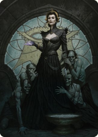 Liliana of the Veil Art Card [Dominaria United Art Series] | Galactic Gamez