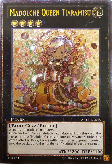 Madolche Queen Tiaramisu (UTR) [ABYR-EN048] Ultimate Rare | Galactic Gamez