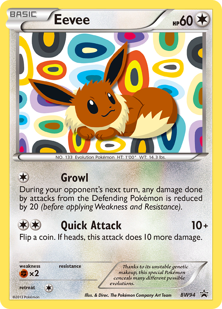 Eevee (BW94) [Black & White: Black Star Promos] | Galactic Gamez