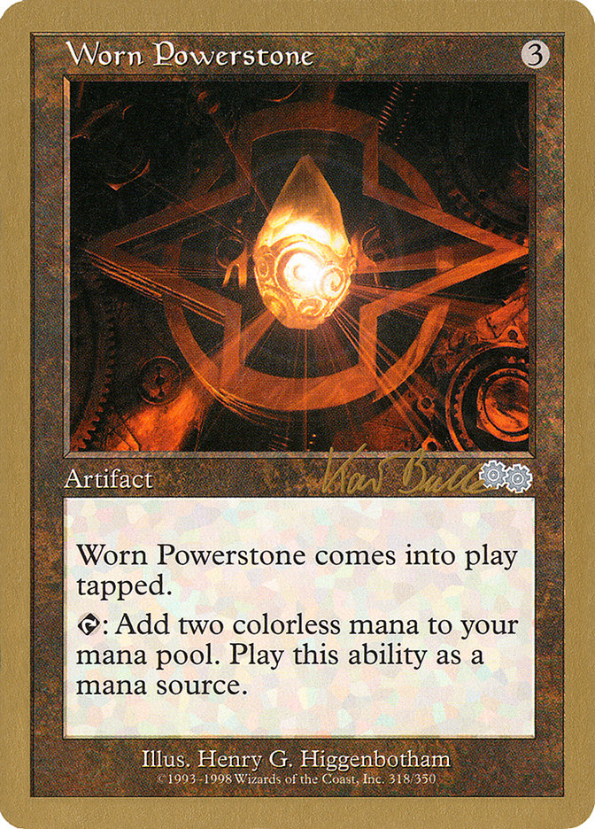 Worn Powerstone (Kai Budde) [World Championship Decks 1999] | Galactic Gamez