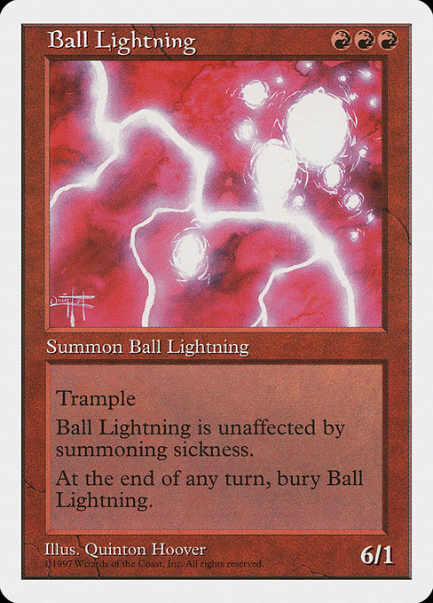 Ball Lightning [Fifth Edition] | Galactic Gamez