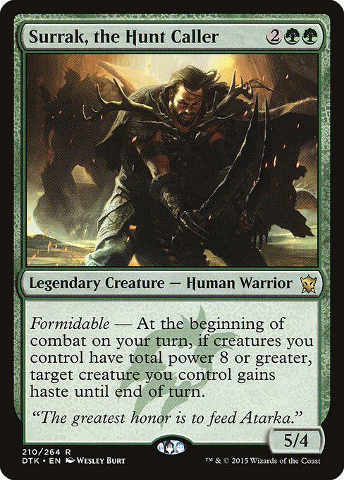 Surrak, the Hunt Caller [Dragons of Tarkir] | Galactic Gamez