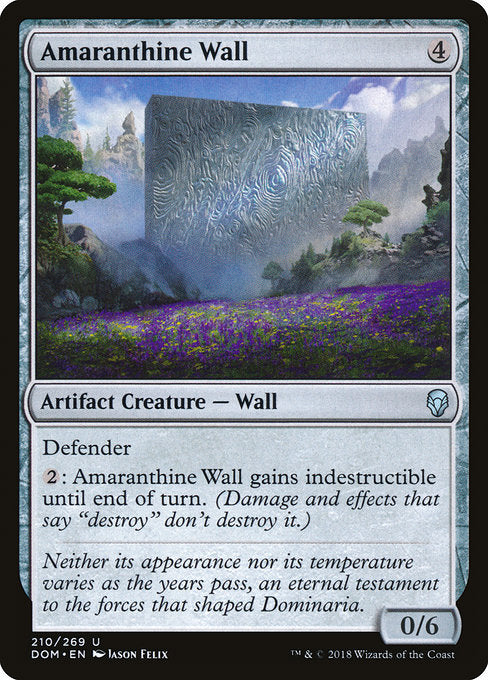 Amaranthine Wall [Dominaria] | Galactic Gamez