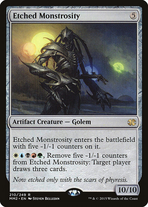 Etched Monstrosity [Modern Masters 2015] | Galactic Gamez