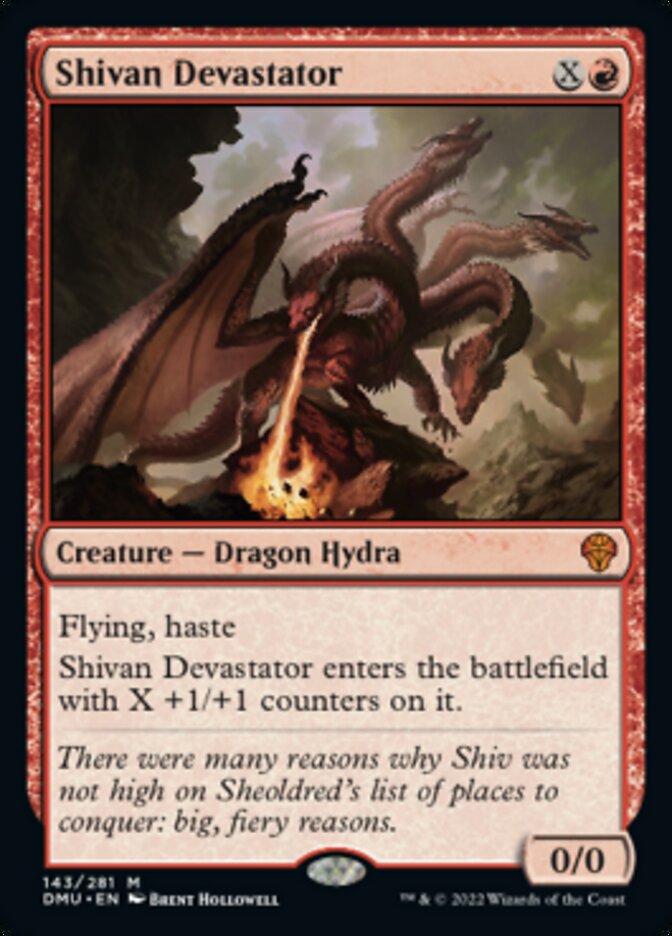 Shivan Devastator [Dominaria United] | Galactic Gamez