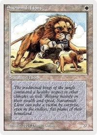 Savannah Lions [Summer Magic / Edgar] | Galactic Gamez