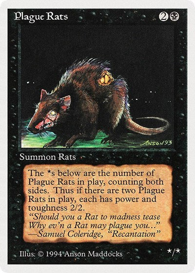 Plague Rats [Summer Magic / Edgar] | Galactic Gamez