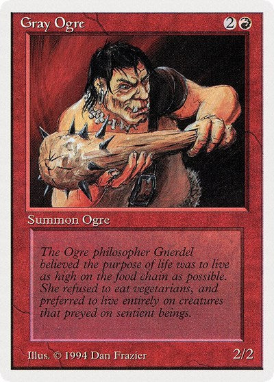 Gray Ogre [Summer Magic / Edgar] | Galactic Gamez