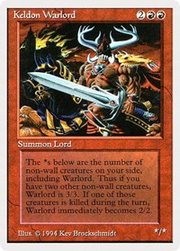 Keldon Warlord [Summer Magic / Edgar] | Galactic Gamez