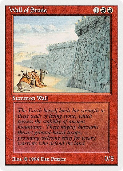 Wall of Stone [Summer Magic / Edgar] | Galactic Gamez