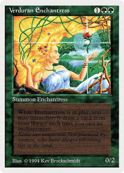 Verduran Enchantress [Summer Magic / Edgar] | Galactic Gamez