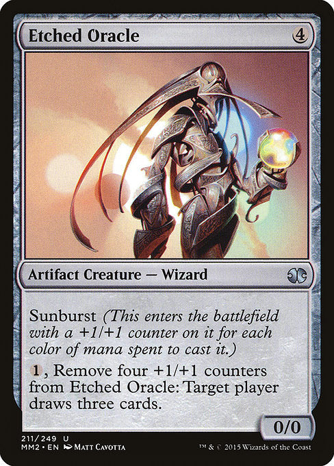 Etched Oracle [Modern Masters 2015] | Galactic Gamez