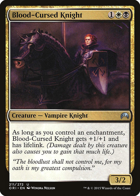 Blood-Cursed Knight [Magic Origins] | Galactic Gamez