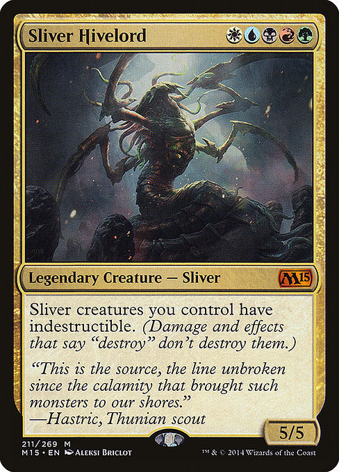 Sliver Hivelord [Magic 2015] | Galactic Gamez
