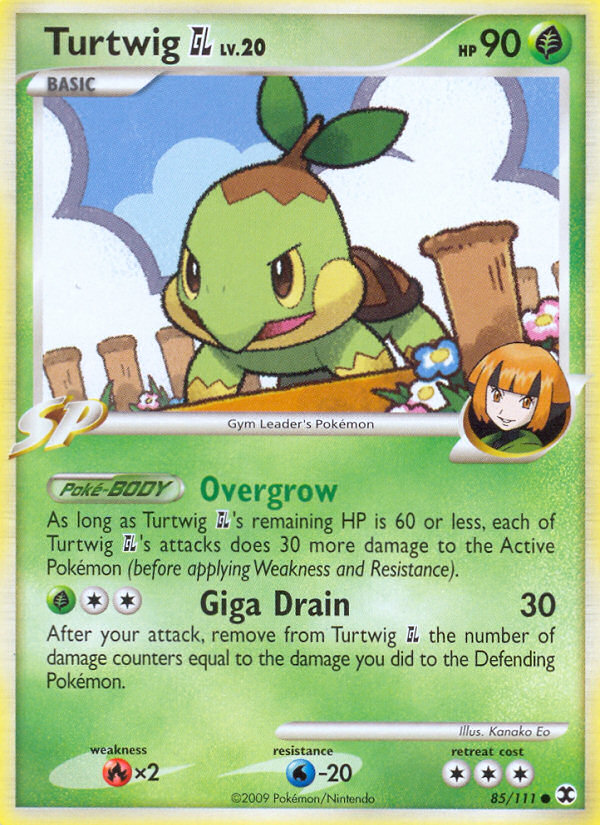 Turtwig GL (85/111) [Platinum: Rising Rivals] | Galactic Gamez