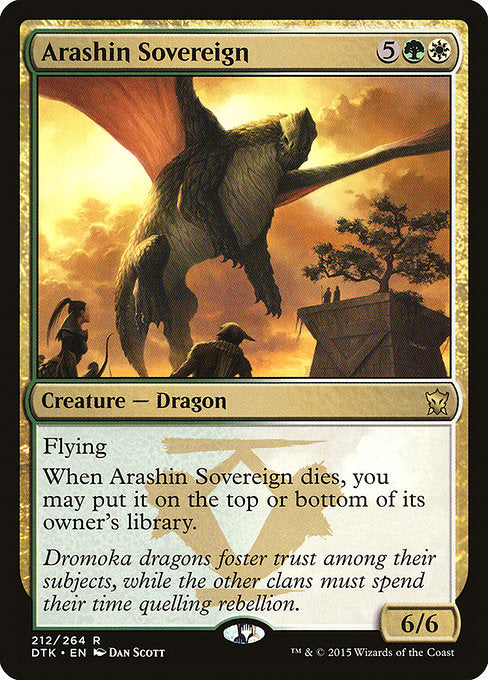 Arashin Sovereign [Dragons of Tarkir] | Galactic Gamez