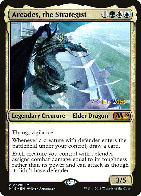 Arcades, the Strategist [Core Set 2019 Promos] | Galactic Gamez