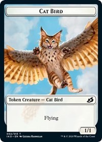 Cat Bird Token [Ikoria: Lair of Behemoths] | Galactic Gamez