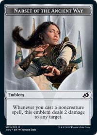 Emblem - Narset of the Ancient Way [Ikoria: Lair of Behemoths] | Galactic Gamez